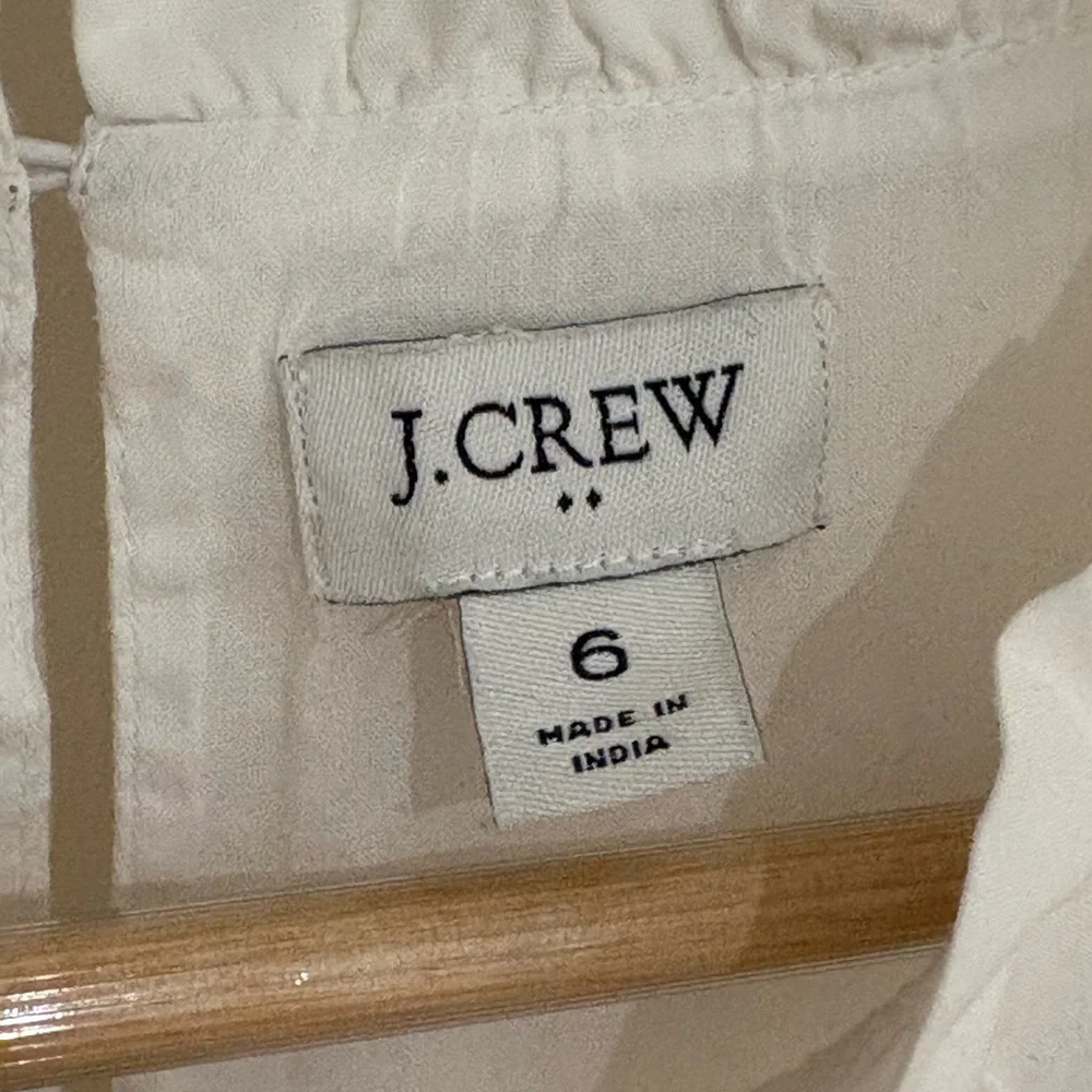 J. Crew Factory Cotton Babydoll Summer Dress Size 6 - Picture 6 of 7